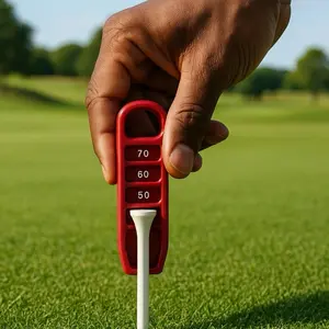 Golf tee elevator for consistent tee height every time!(2pk)