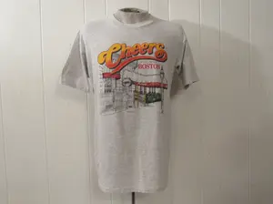 Vintage t shirt, Boston t-shirt, Cheers t shirt, TV t shirt, 100 years anniversary, 1896 1996, vintage clothing
