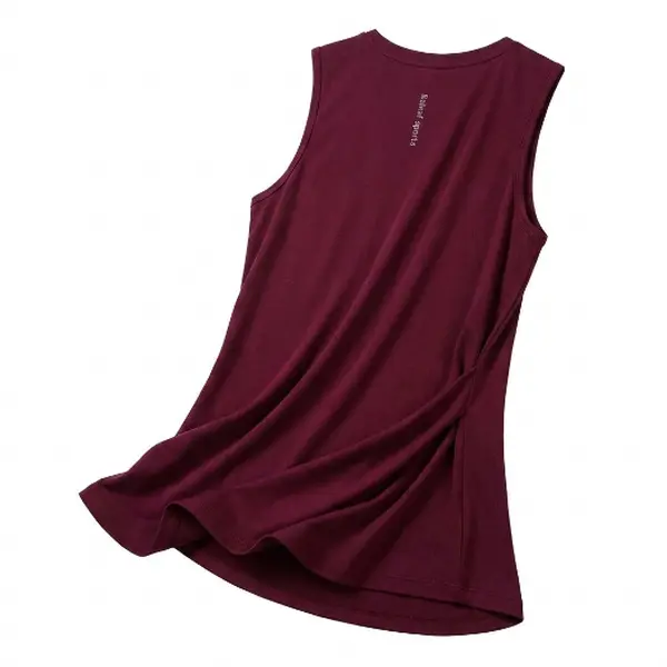 baleaf Women's Loose-Fit High Neck Tank Top, Quick-Dry All Seasons Fitness Workout Vest for Yoga and Running, Tank Tops, Tops For Women