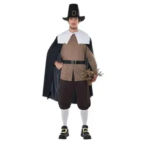 Mayflower Pilgrim - Cape - Costume - Men - 2 Sizes