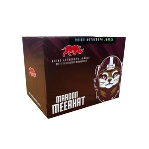 Rhino Autograph Jungle Maroon Meerhat Box