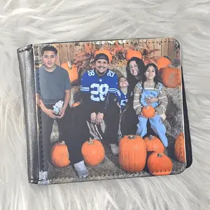 Custom Leather Wallet (Send Seller Image For Wallet)