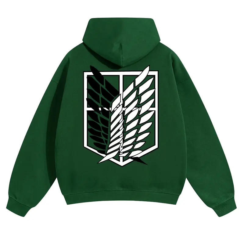 Attack on Titan Unisex Summer outfits men streetwear 80s 90s graphic tees cotton Anime funny Hoodies men gifts