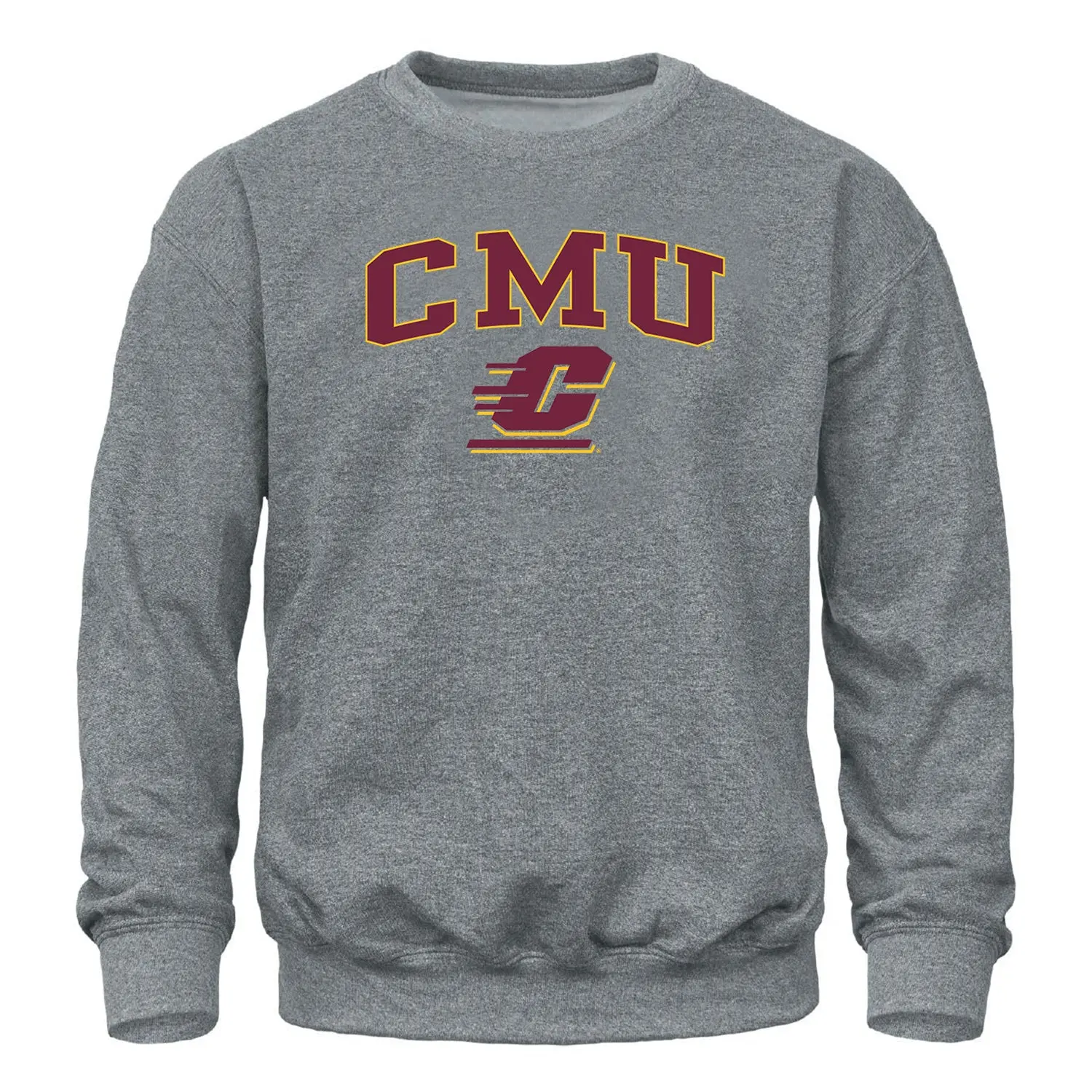 Central Michigan University Spirit Sweatshirt (Charcoal Grey)