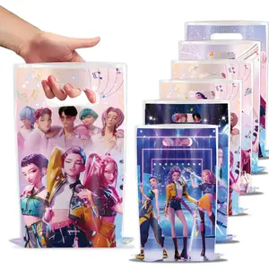 K-Pop Witch Hunter Gift Bags Set of 10, Party Favor Storage Pouches, Perfect for Valentine's Day, New Year, Easter, Thanksgiving Gifts