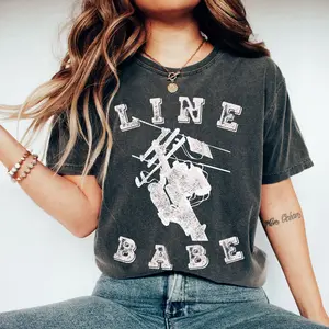 Lineman Wife Shirt, Line Wife Shirt, Lineman Girlfriend T-shirt, Lineman Gift for Wife, Life of Line man, Line Girlfriend Gift