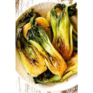 TomorrowSeeds - Large White Stem Bok Choy Seeds -  Big Canton Joi Choi Chinese Cabbage USA Pak Choi Pok Choy Asian Vegetable Seed 2024 Season