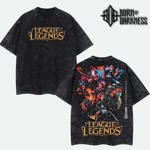 BOD -  League of Legends Hoodie 100% Premium Cotton Oversized Fit Pre-Washed Unisex Classic Top American Made Comfortable