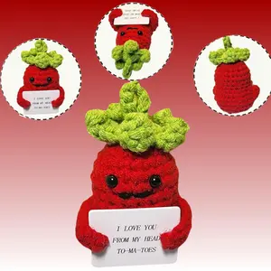 1 Pcs Emotional Support Plush - Adorable Positive Potato Tomatoes Office & Travel carrots Plushie for Comfort & Stress Relief - Ideal for Home