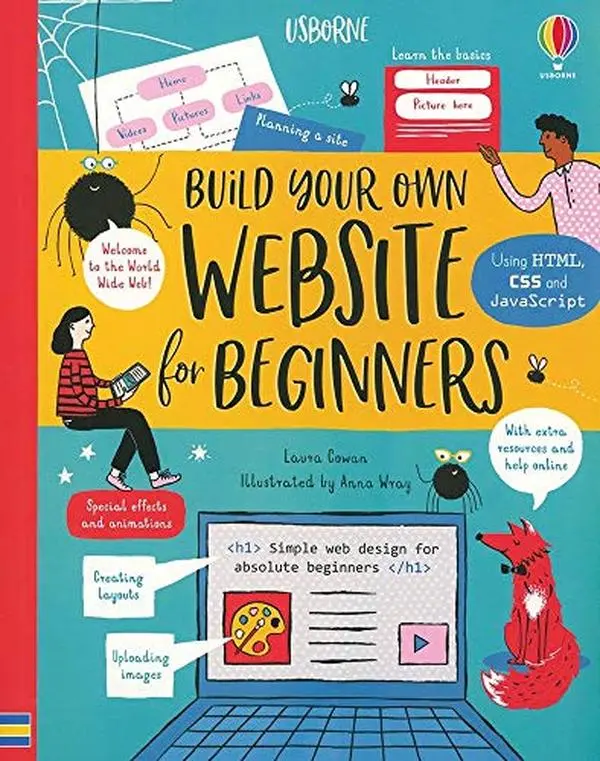 USED Book - Build Your Own Website for Beginners (IR) by Laura Cowan (Paperback) - english