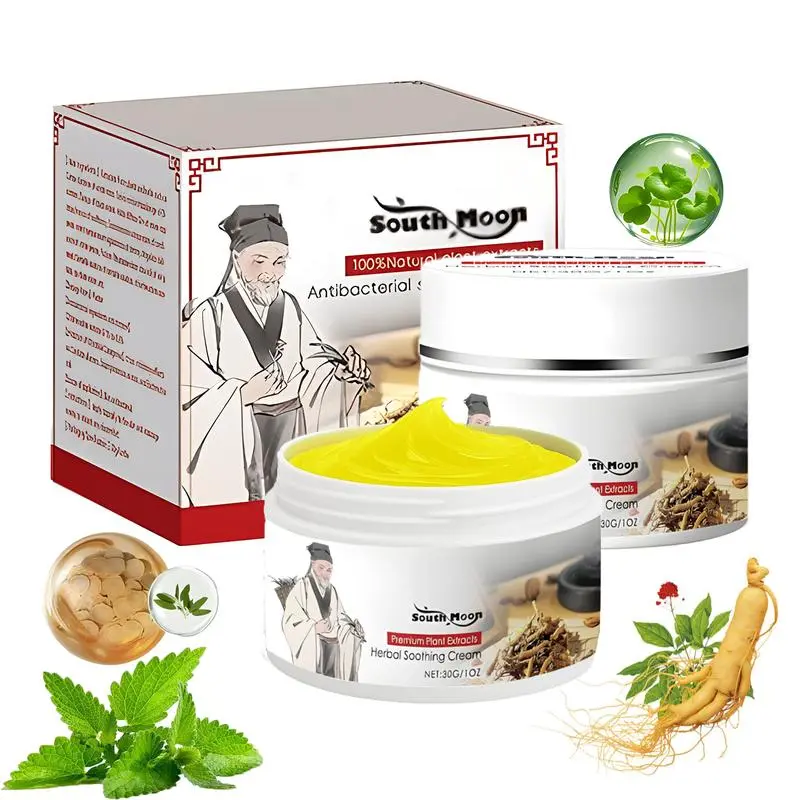 All-Natural Soothing Cream for Eczema & Psoriasis – Herbal Relief for Dry, Itchy, Sensitive Skin , Anti-Bacterial Skin Defense Treatment for Sensitive Skin - Hydrating Eczema Cream for Dry Skin Hydrating All Ages body Essential Oils gbody care products