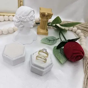 valdiviajewery #2289 Duo wedding ring set, 14k gold plated, high quality