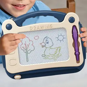 Colorful Magnetic Drawing Board Learning Toy, Stem Educational Tool for Kids Aged 3+, Portable Art Kit for Travel, Perfect Gift for Boys and Girls