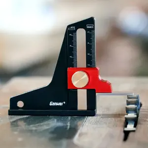Woodworking Height Gauge, Adjustable Measuring Tool for Workbench Saw Table and Router Tables, Digital Callipers, Hand Measuring Tools