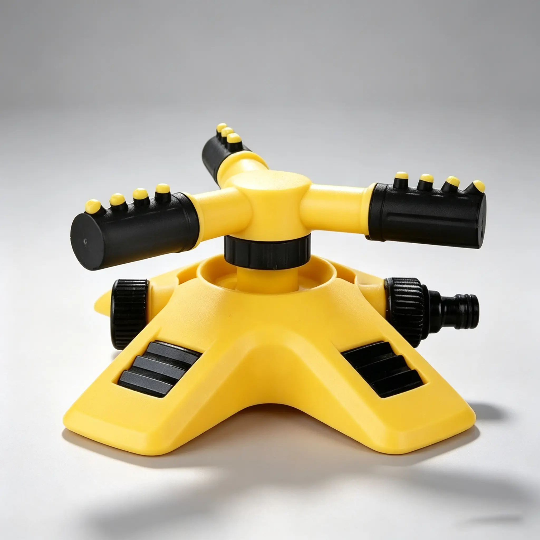 360° ABS Garden Sprinkler - Automatic Rotating Irrigation Tool with Adjustable Spray Pattern, Suitable for Lawn Watering, Outdoor Spaces, Roof Cooling
