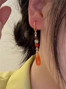 Boho Style Beaded Decor Dangle Earrings, Vintage Style Dangle Earrings for Women, Fashion Jewelry for Party, Daily Decor, Trendy All-match & Exquisite Jewelry for Birthday Gift