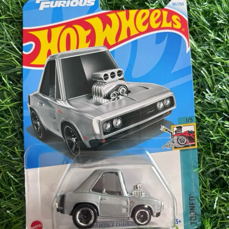 Hot Wheels Tooned Charger, Collectible Diecast Model Car, Entertainment Collectible Toy