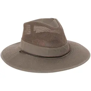 Dorfman Pacific  Big Brim Safari Hat Olive - X-Large