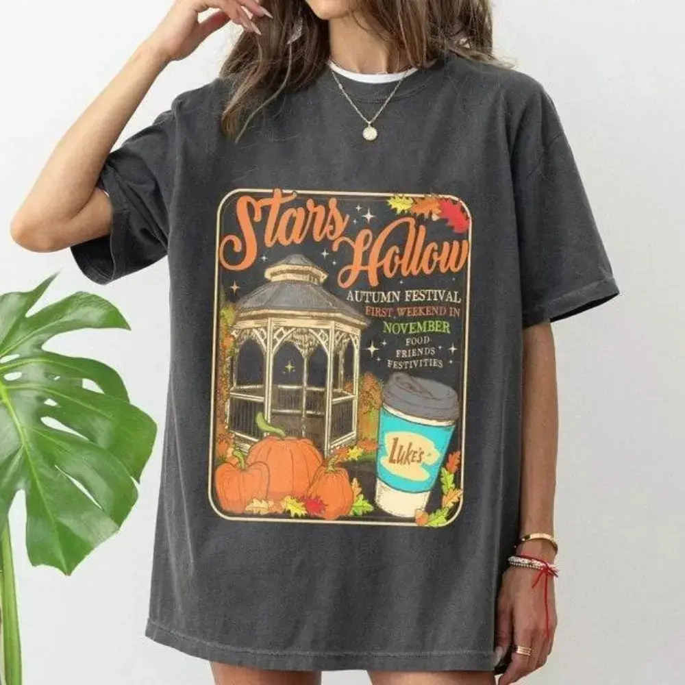 Vintage Gilmore girls Star Hollow Shirt