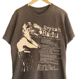 Retro Erykah Badu Shirt, Erykah Vintage Album Shirt, Badu Graphic Unisex Heavy Cotton T-shirt