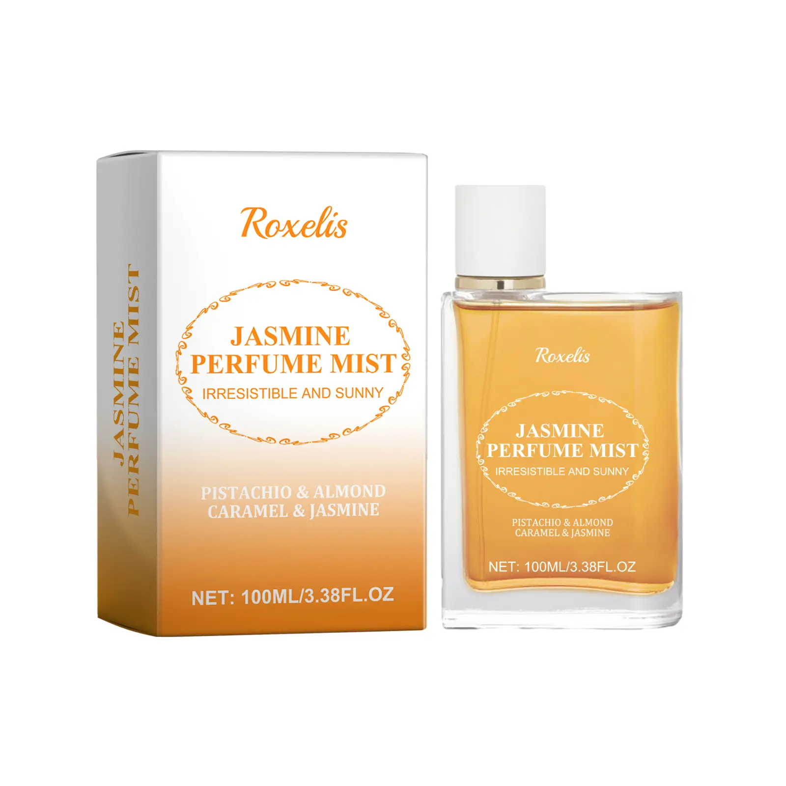 Roxelis Light Brazilian Perfume For Women Fresh And Natural Lasting Scent Jasmine Wood Scented Fragrance aromatic fragrance mini perfume