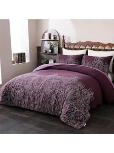 G by Giuliana Home 3-Piece Majestic Plum Coverlet Set
