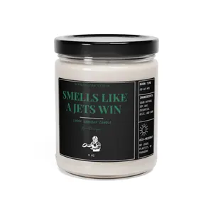 Jets Lucky Gameday Candle - NY Jets Football Candle 9oz