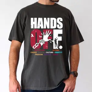 Hands Off Protest Shirt, Save Public Lands, Activism Tee, Free Speech & Environmental Rights, LGBTQ Rights Support, Gift for Him