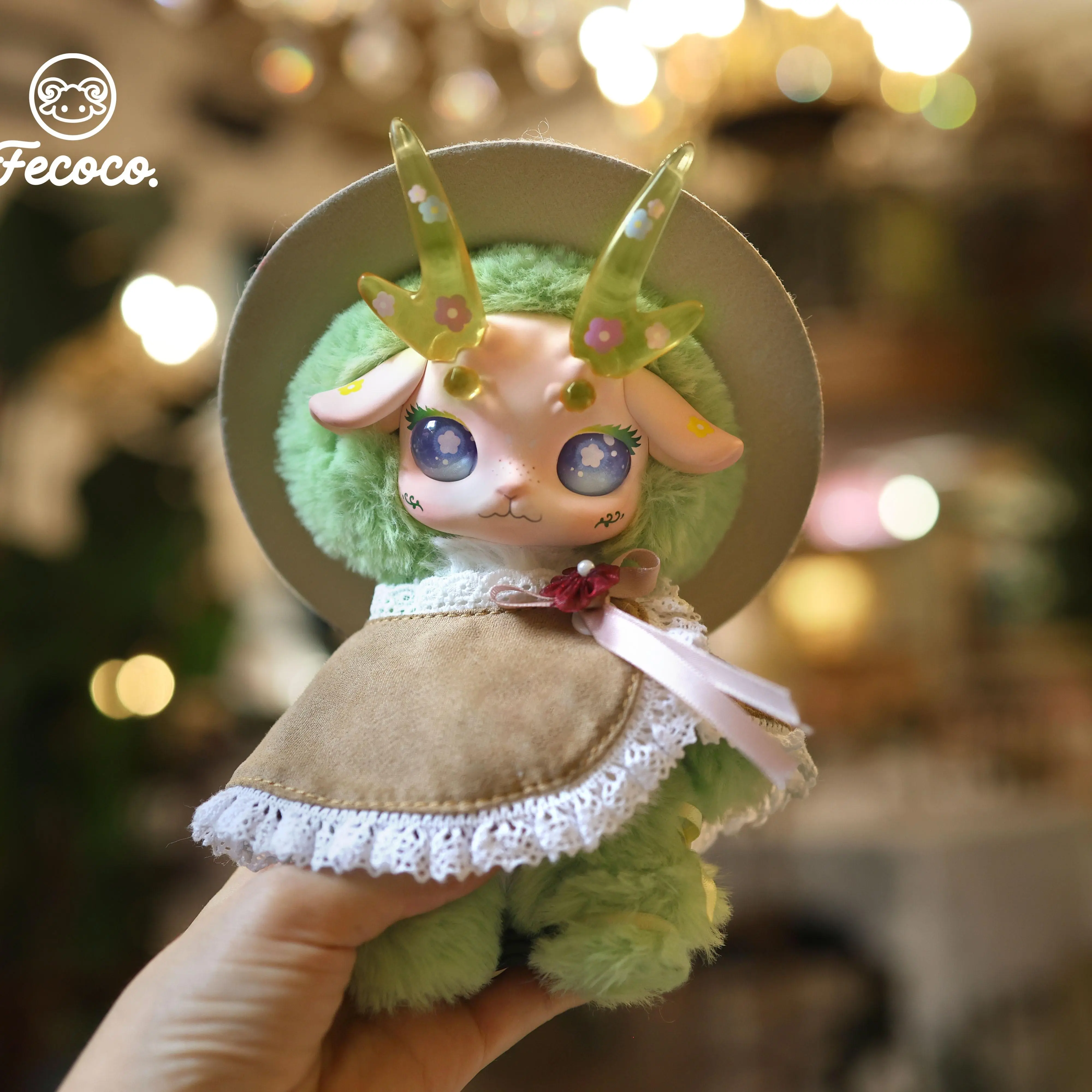 FECOCO Victoria Sheep Series Plush Blind Box, Cute Mystery Plush Collectible, Soft Stuffed Animal Figure for Room Decor, Gift for Girls, Kids and Collectors