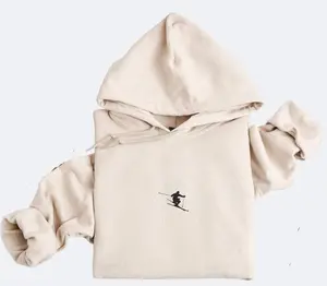 Skier Hoodie, Minimalist Skiing Apparel, Apres Ski Hoodie, Warm Winter Sports Apparel, Ski Trip Outfit, Gift for Skier