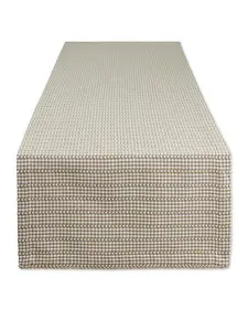 Design Imports 14" x 72" Farmhouse Gingham Table Runner