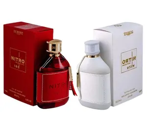 Dumont Nitro Red + Dumont Nitro White Bundle 3.4 Oz EDP (Per Bottle)