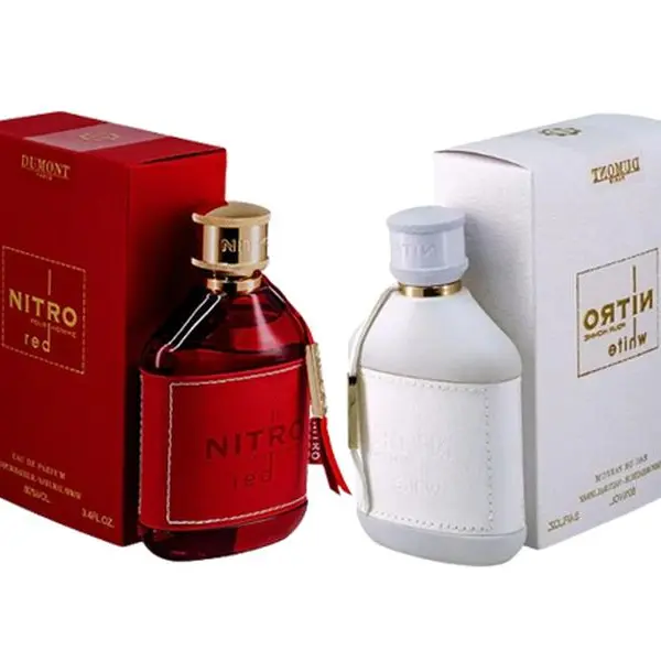 Dumont Nitro Red + Dumont Nitro White Bundle 3.4 Oz EDP (Per Bottle)