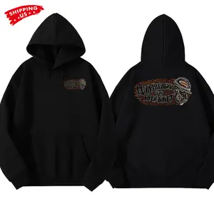 Worked To Death Hoodie, Skull Worker Flame Graphic, Workman Trading Co Graphic Hoodie for Blue Collar Workers & Laborers, Gift for Hardworking Men