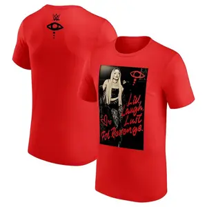 Liv Morgan Lust for Revenge T-Shirt,Wrestling Workout Tshirt, Unisex, Graphic, Fitted - Menswear, Top, Full Color, Full Sizes, For Men, For Woman