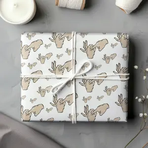 Funny Christmas Wrapping Paper for Adults – Naughty Holiday Gift Wrap for Men & Women, Perfect for Secret Santa & White Elephant Fun