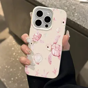 Turtle Shell UV Print Protective Phone Case, Soft Tpu Protection for iPhone 17-11/x Pro Max, Fashion Trendy Gift, Creative Design for All Occasions
