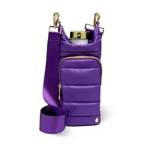 Deep Violet HydroBag w/ Solid and Mardi Gras Strap Bundle