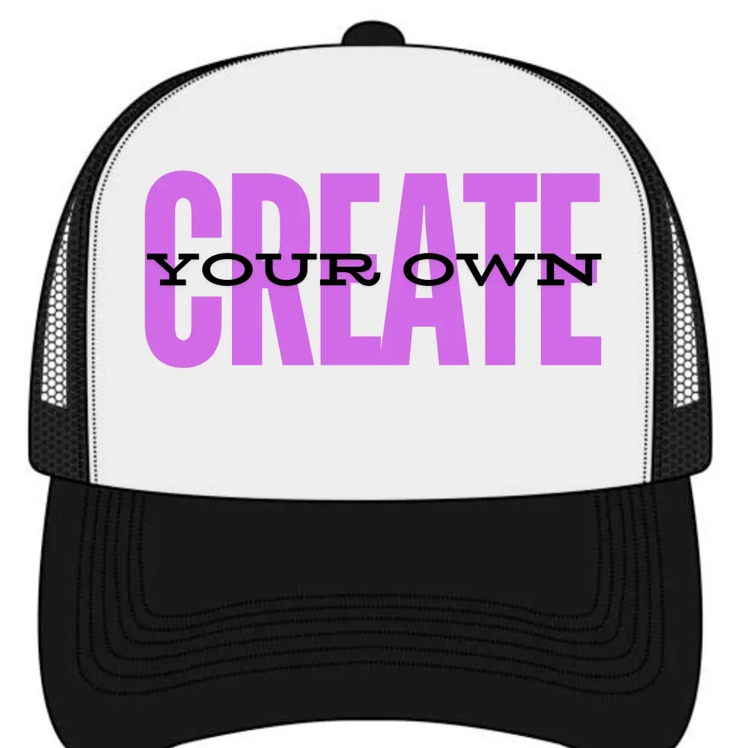 Stylish Trucker 1 large, 2 small patches & 1 emb.