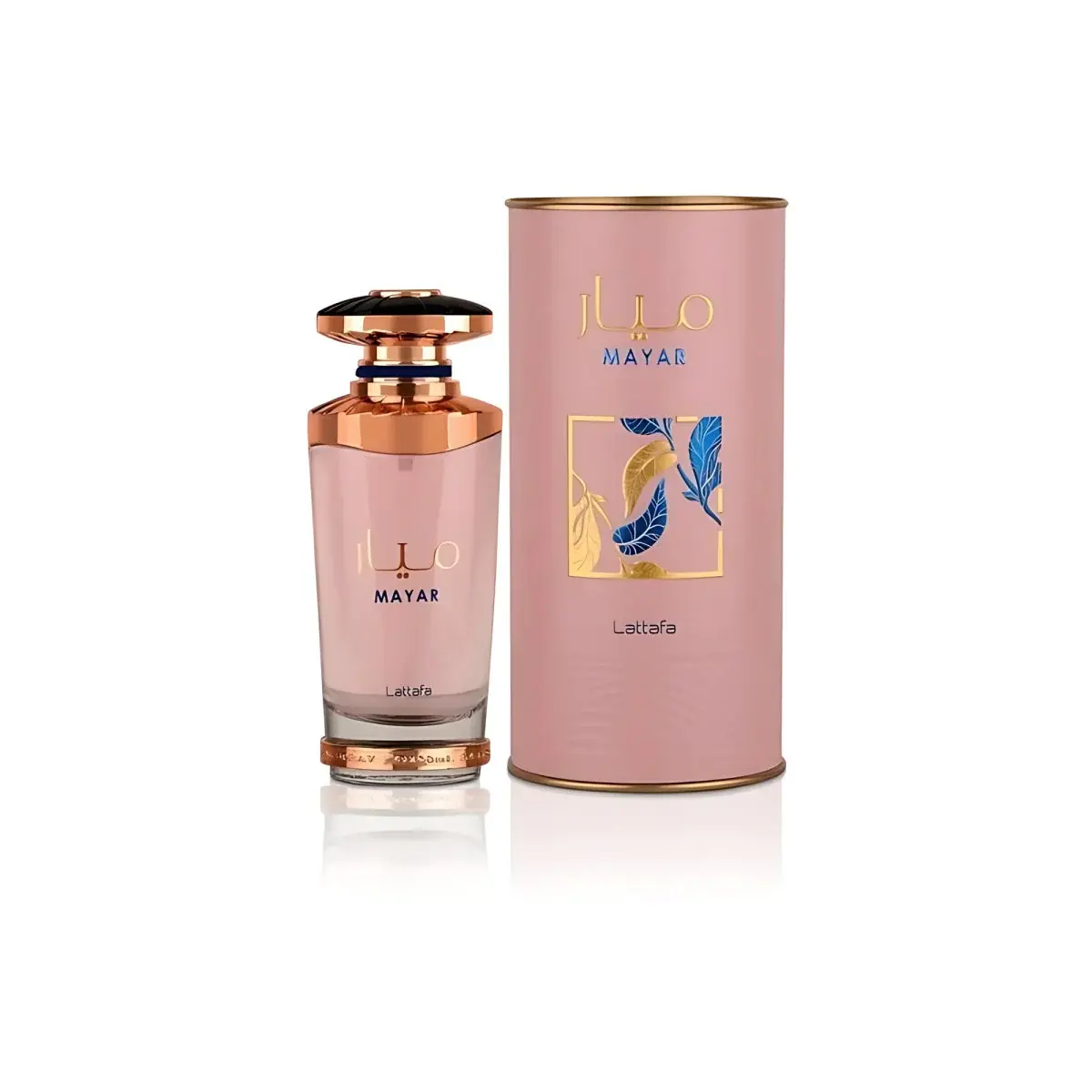 Lattafa Mayar Women's EDP Fragrance, 3.4 fl oz (100ML) - 3 to 3.9 fl oz Alcohol Base, Fruity Litchi & Rose Fresh Floral Scent, Single Item