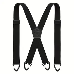 X-Back Hidden Suspenders – 1.5" Heavy Duty Work Suspenders for Men & Women, Under-Clothing Comfort, No-Slip Adjustable Straps