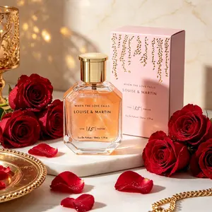 Women's Perfume 50ML, Long-Lasting Floral Citrus Scent, Floral Fruity, Ideal for Parties and Daily Use, Rose Note, Elegant Flower Fragrance, Gift Perfume