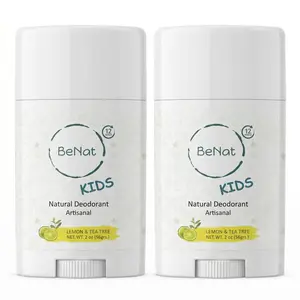 2-Pack all-Natural Deodorants for Kids & Teens
