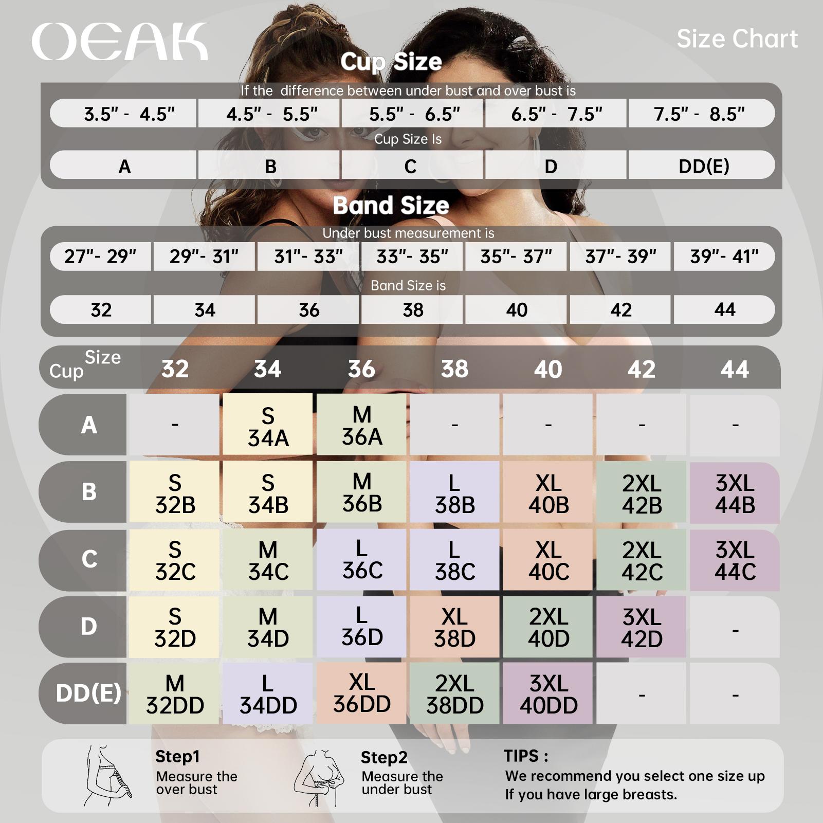 OEAK 2PCS Womens Jelly Bras Comfortable Wireless Soft Bralettes Seamless Tshirts Bras Deep V Everyday Bras