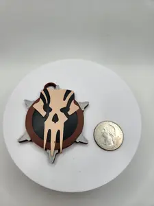INDIVIDUAL Apocalypse Wasteland Warriors Fortnite Inspired Chapter 5 Season 3 Mythic Medallions Keychain Charm Bag Tag