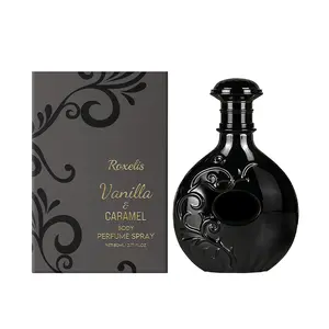 80ML Vanilla Caramel Perfume EDP Sprays, Luxurious Floral Scent, Ideal Gift for Girls, Unisex Fragrance, Perfect for All Occasions