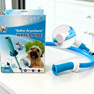 No-Install Tub Faucet Sprayer – 5 ft. Shower Hose Tub Spout Attachment , Hair Washing, Baby Bath, Pet Care