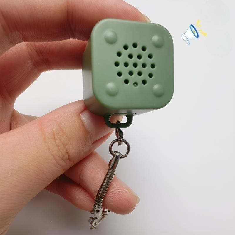 Frog Croaking Keychain - 3pack Realistic Sound Fidget Toy with Lights for Adults & Kids Durable ABS Plastic Focus Relaxation