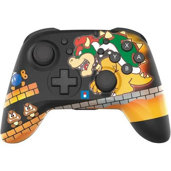 Switch Accessory:  Wireless Controller - HORI-Pad - Bowser:  Officially Licensed by Nintendo  [GAMES ACCESSORIES] Controller