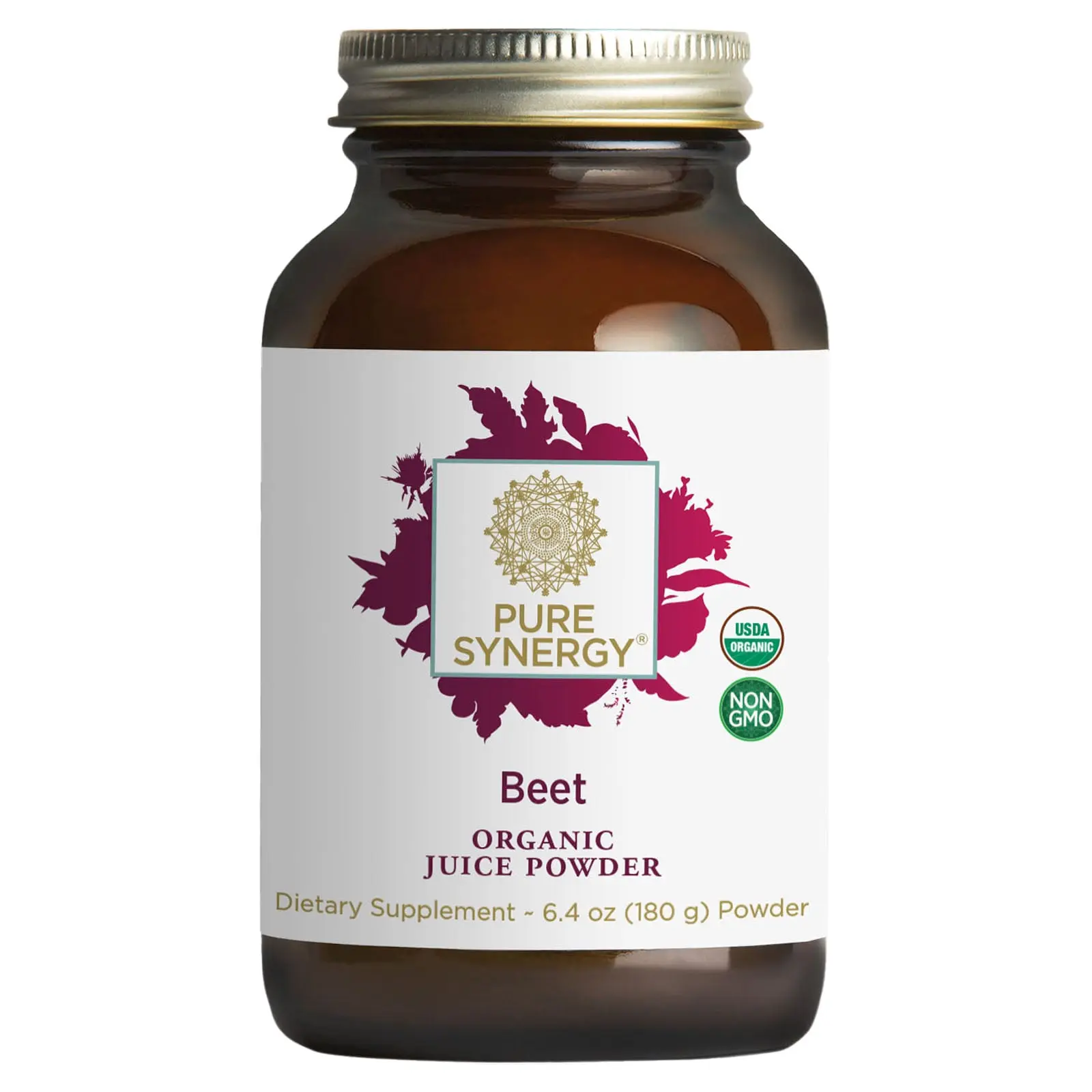 Pure Synergy Beet, Organic Juice Powder, 6.4 oz (180 g)